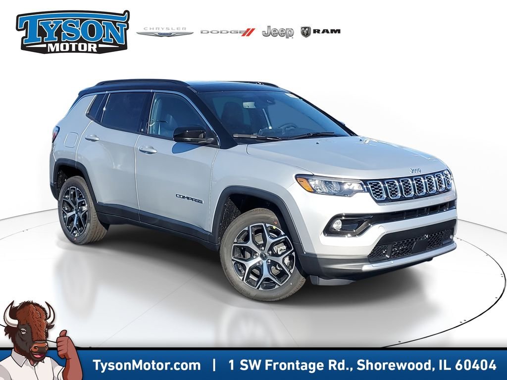 New 2026 Silver Zynith Metallic Clear-Coat Exterior Paint Jeep Limited image 1