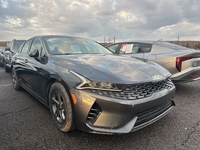 Used 2022 Kia K5 LXS with VIN 5XXG14J29NG145479 for sale in Cranston, RI
