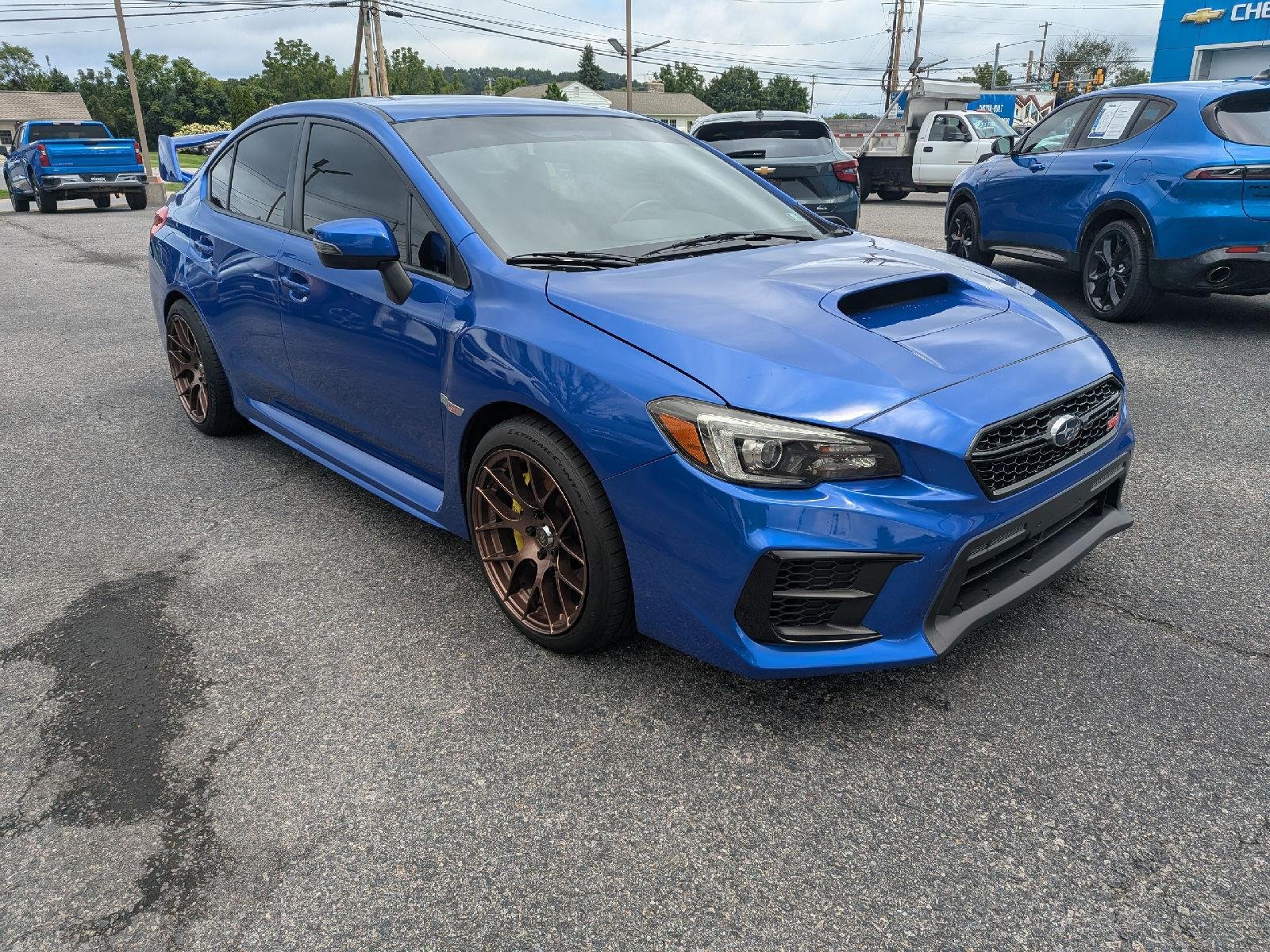 Used 2020 WR Blue Pearl Subaru STI image 9
