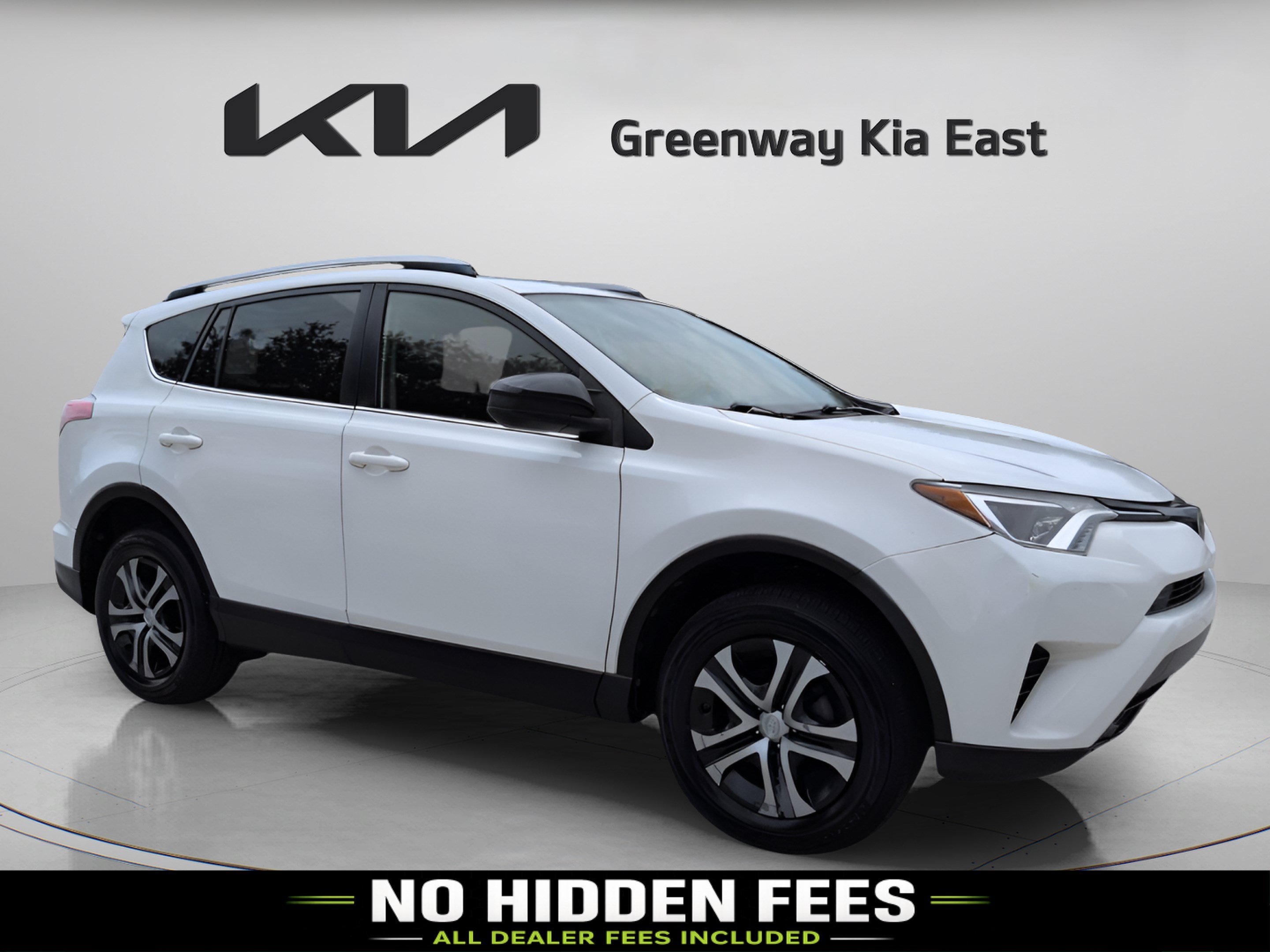 Used 2017 Super White Toyota LE image 1
