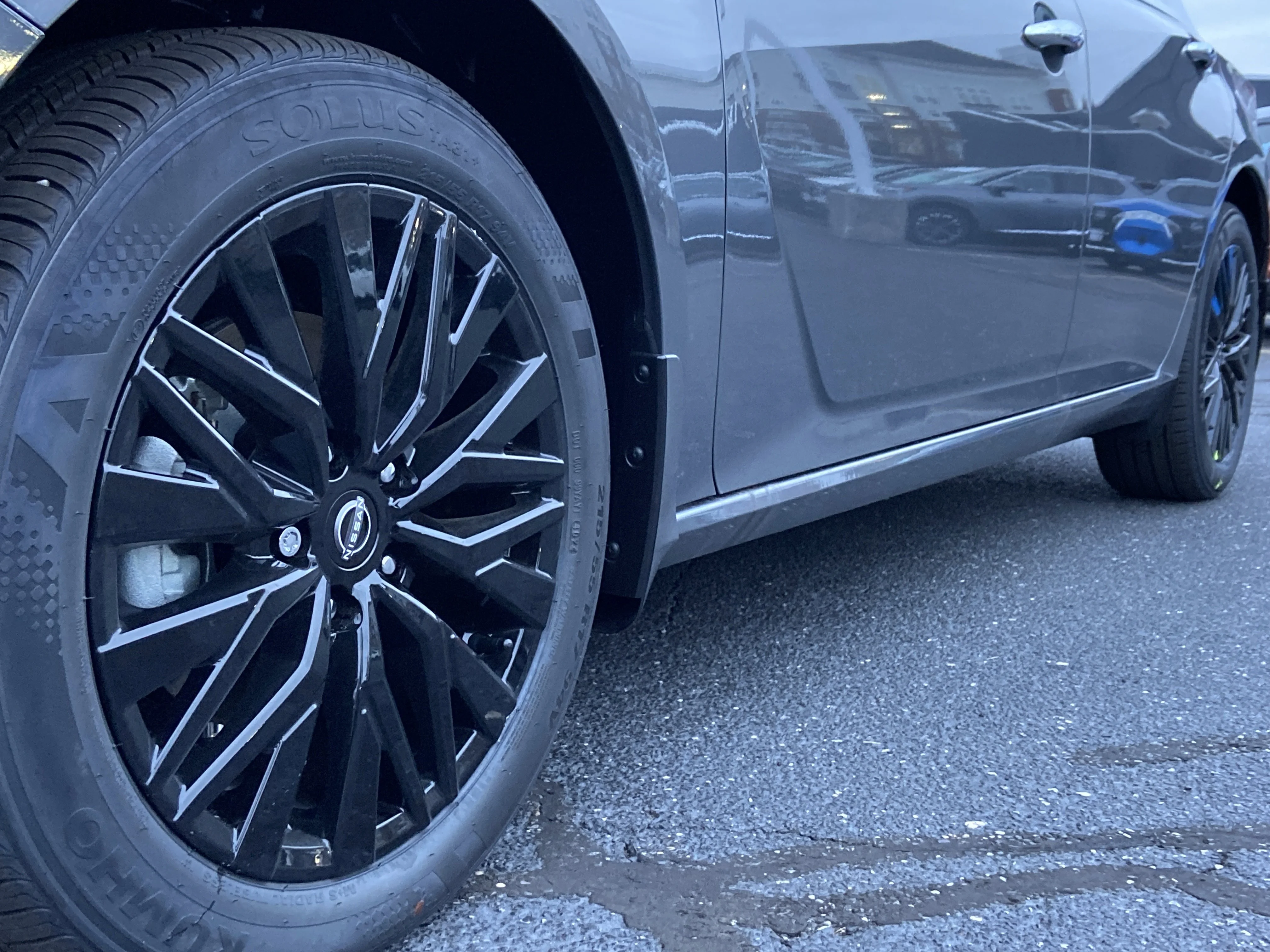 New 2025 Gun Metallic Nissan SV image 9
