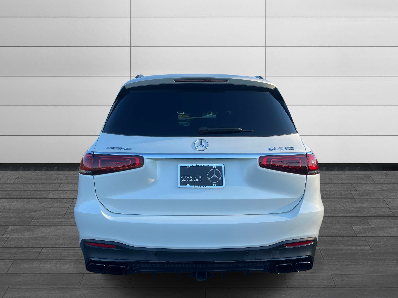Certified Used 2021 Diamond White Metallic Mercedes-Benz GLS 63 AMG® image 4