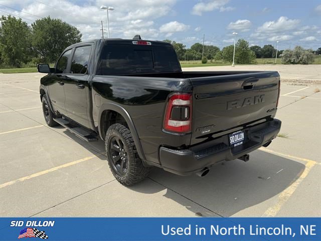 Used 2023 Diamond Black Crystal Pearlcoat Ram Rebel image 7