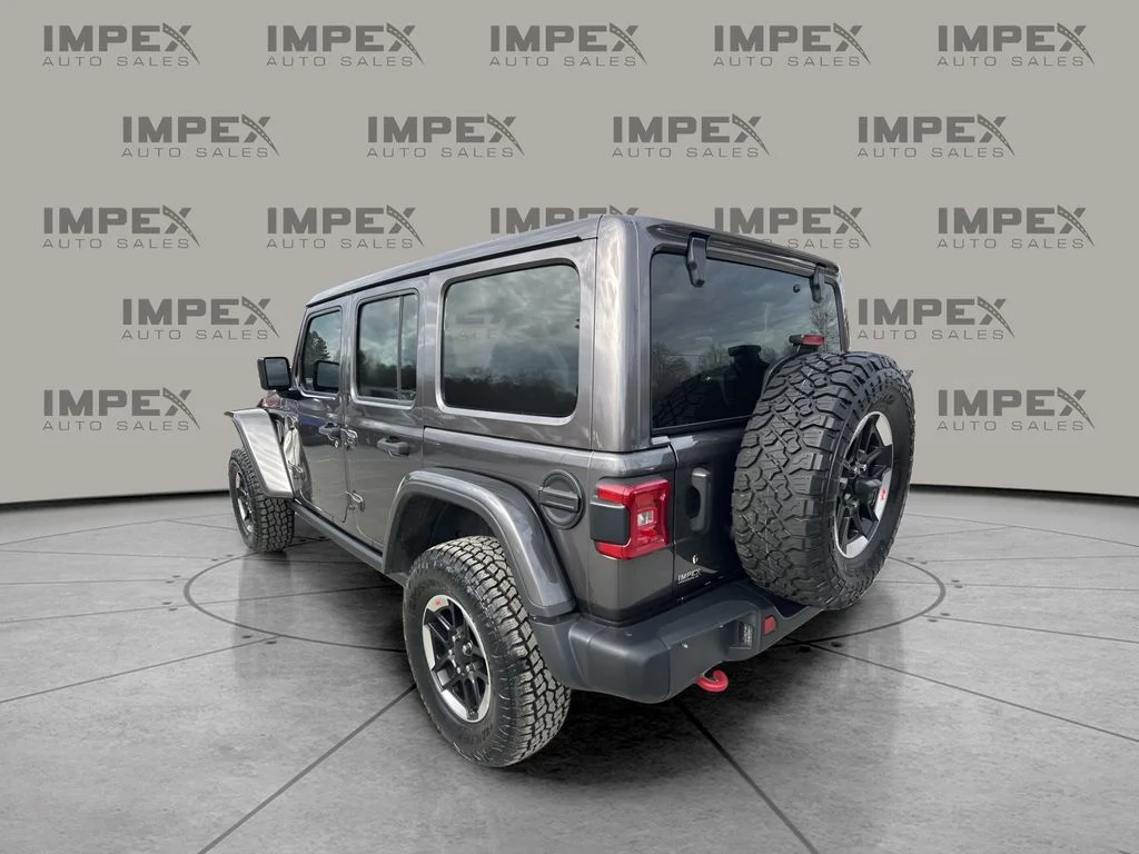 Used 2020 Gray Jeep Unlimited Rubicon image 3