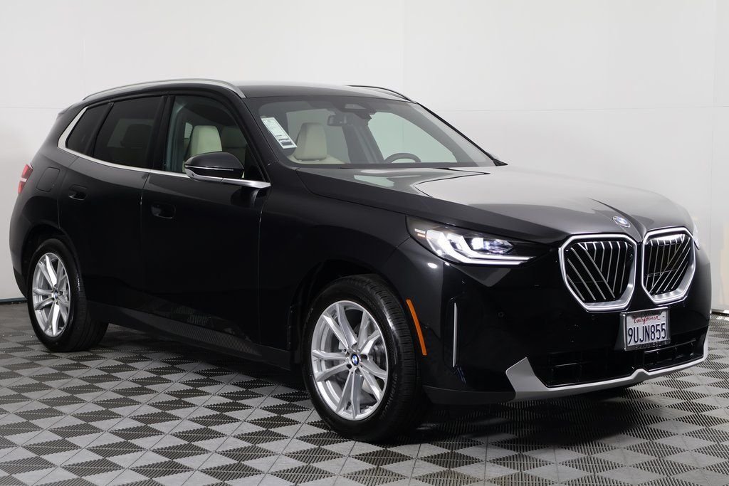 Used 2025 Black Sapphire Metallic BMW 30 xDrive image 3