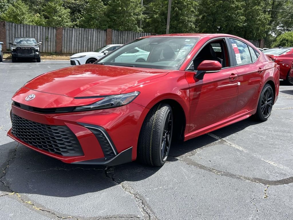 New 2026 Red Toyota SE image 7