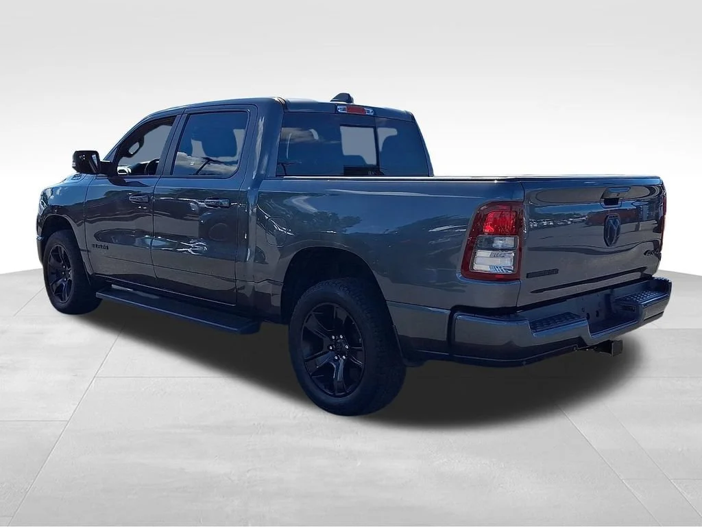 Used 2022 Granite Crystal Metallic Clearcoat Ram Big Horn image 4