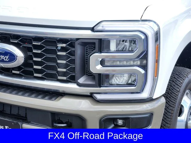 New 2026 Star White Metallic Tri-Coat Ford F-350® King Ranch® image 8
