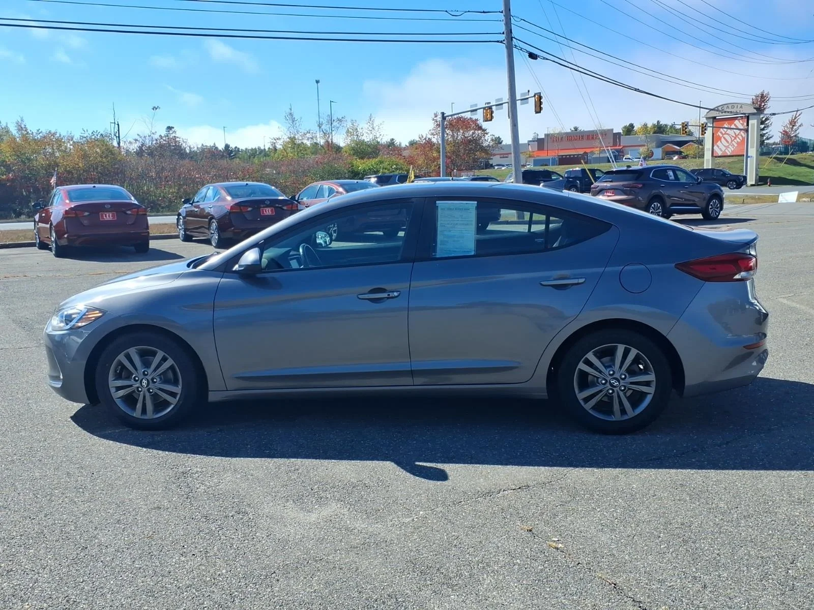 Used 2018 Machine Gray Hyundai Value Edition image 7