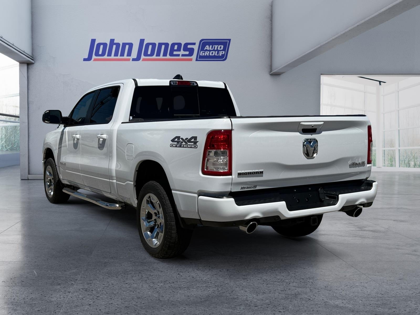 Used 2024 WHITE RAM BIG HORN 4X4 CREW CAB 6