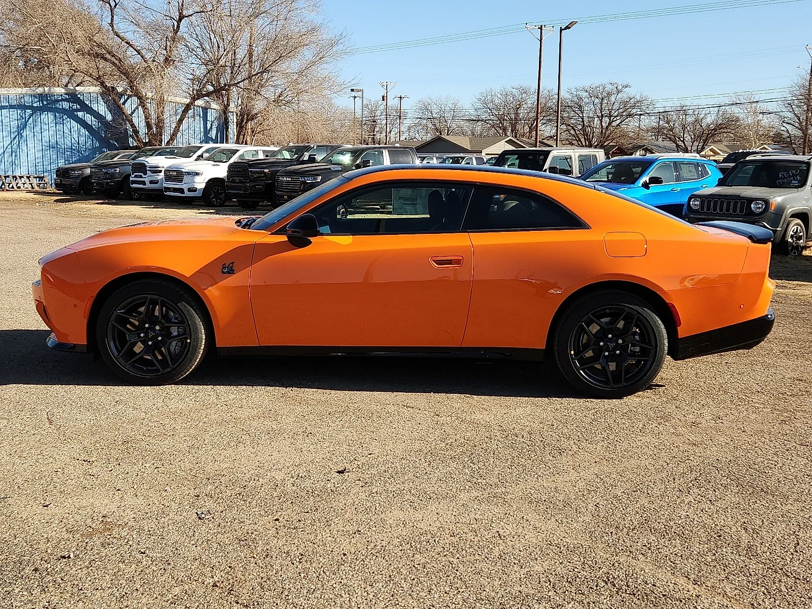 New 2026 Orange Dodge SCAT PACK 2-DOOR AWD image 2