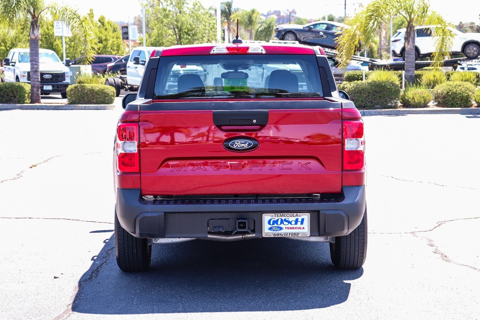 Certified Used 2025 Ruby Red Metallic Ford XLT image 6