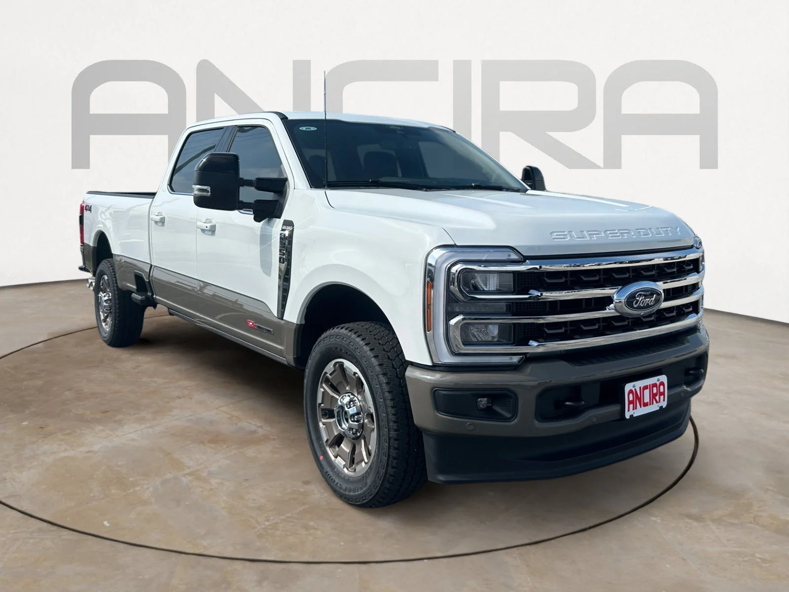 New 2026 Star White Metallic Tri-Coat Ford King Ranch image 3