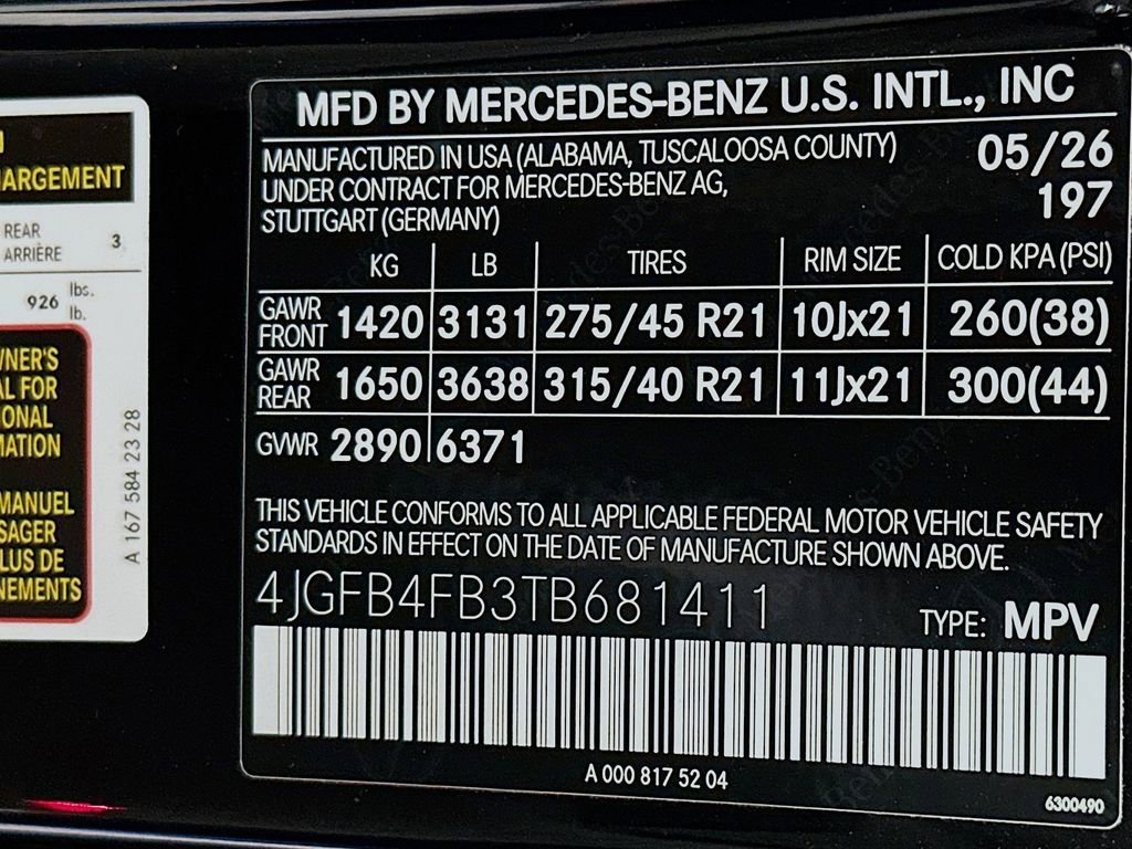 New 2026 Obsidian Black Metallic Mercedes-Benz GLE 350 image 64