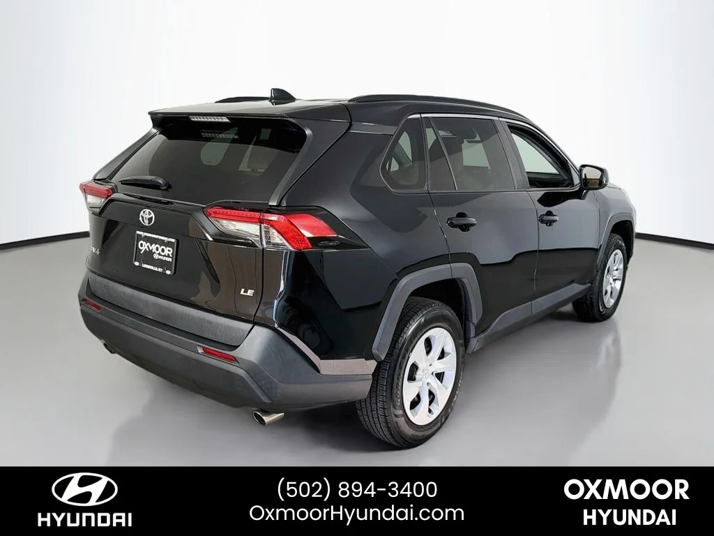 Used 2020 Midnight Black Metallic Toyota LE image 7