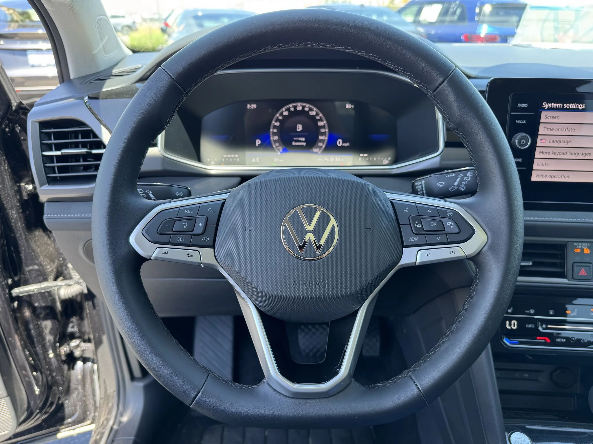 New 2026 Deep Black Pearl Volkswagen SE Black image 15