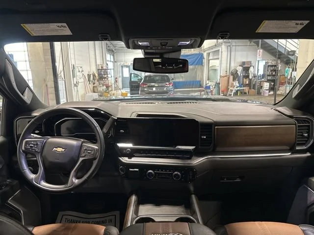 Used 2025 Lakeshore Blue Metallic Chevrolet High Country image 18