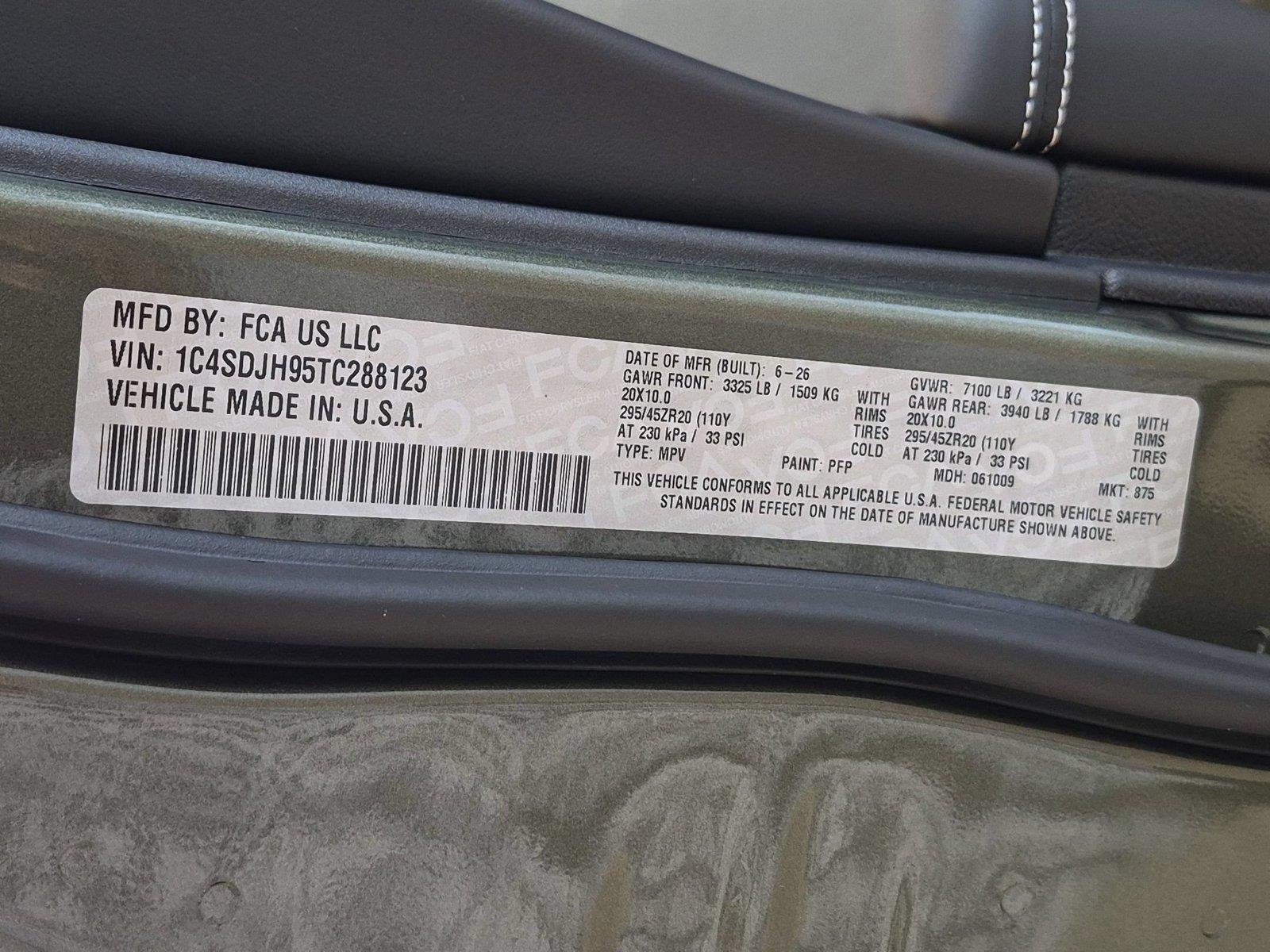 Used 2026 Green Machine Dodge SRT Jailbreak image 39