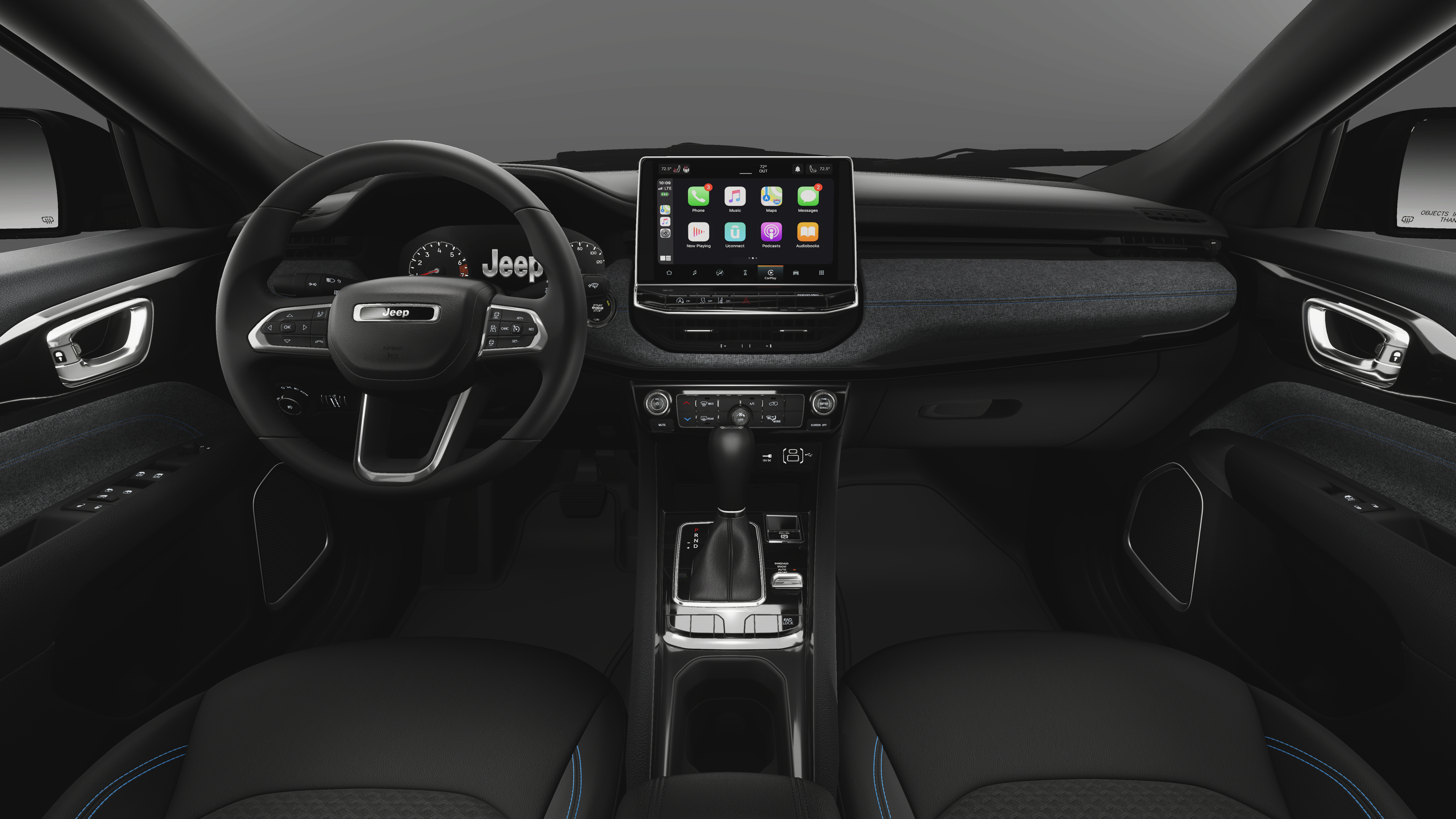 New 2026 Hydro Blue Pearl-Coat Exterior Paint Jeep Latitude image 18