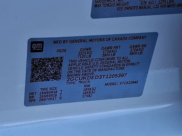 New 2026 White Chevrolet LT image 21