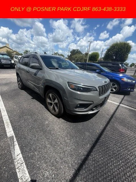 Used 2021 Gray Jeep Limited image 1
