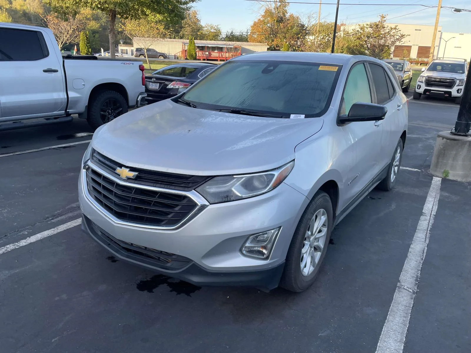 Used 2020 Silver Ice Metallic Chevrolet LS image 3