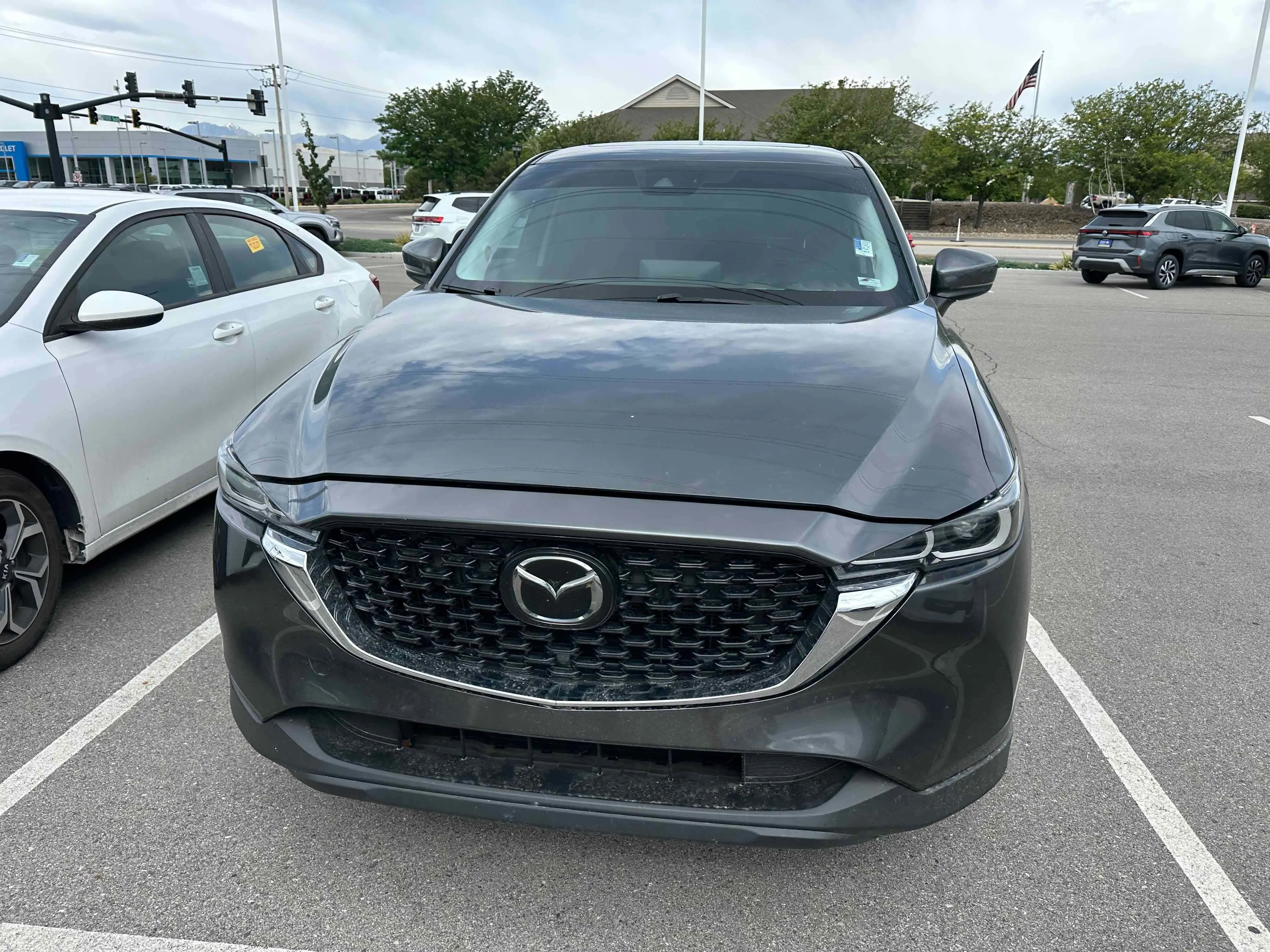 Used 2022 Machine Gray Metallic Mazda 2.5 S Preferred Package image 2