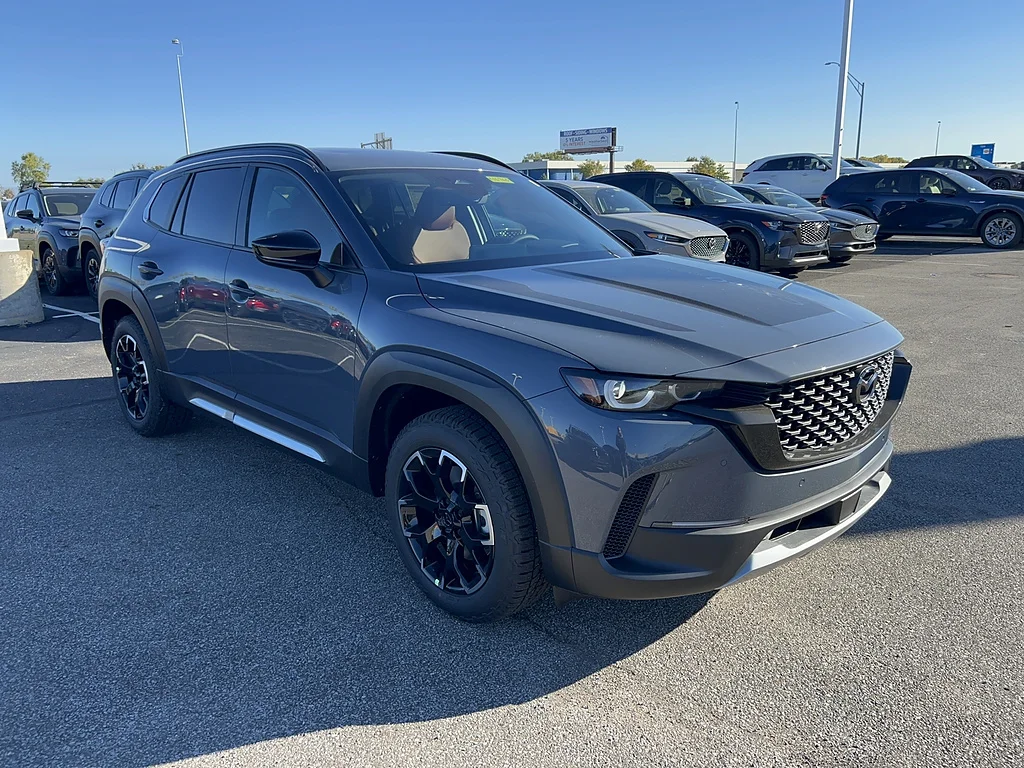 New 2026 Polymetal Gray Metallic Mazda 2.5 Turbo Meridian Edition AWD image 3