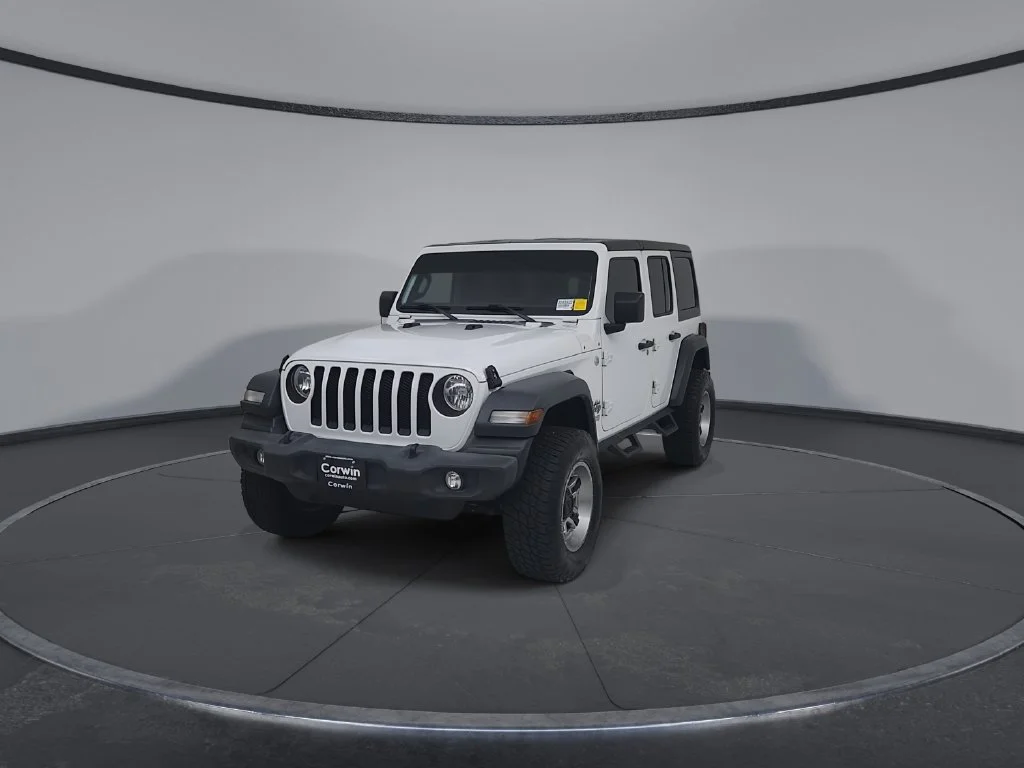 Certified Used 2018 White Jeep Unlimited Sport image 7