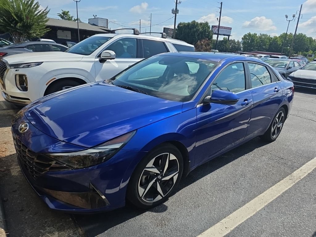 Used 2022 Blue Hyundai Limited image 1