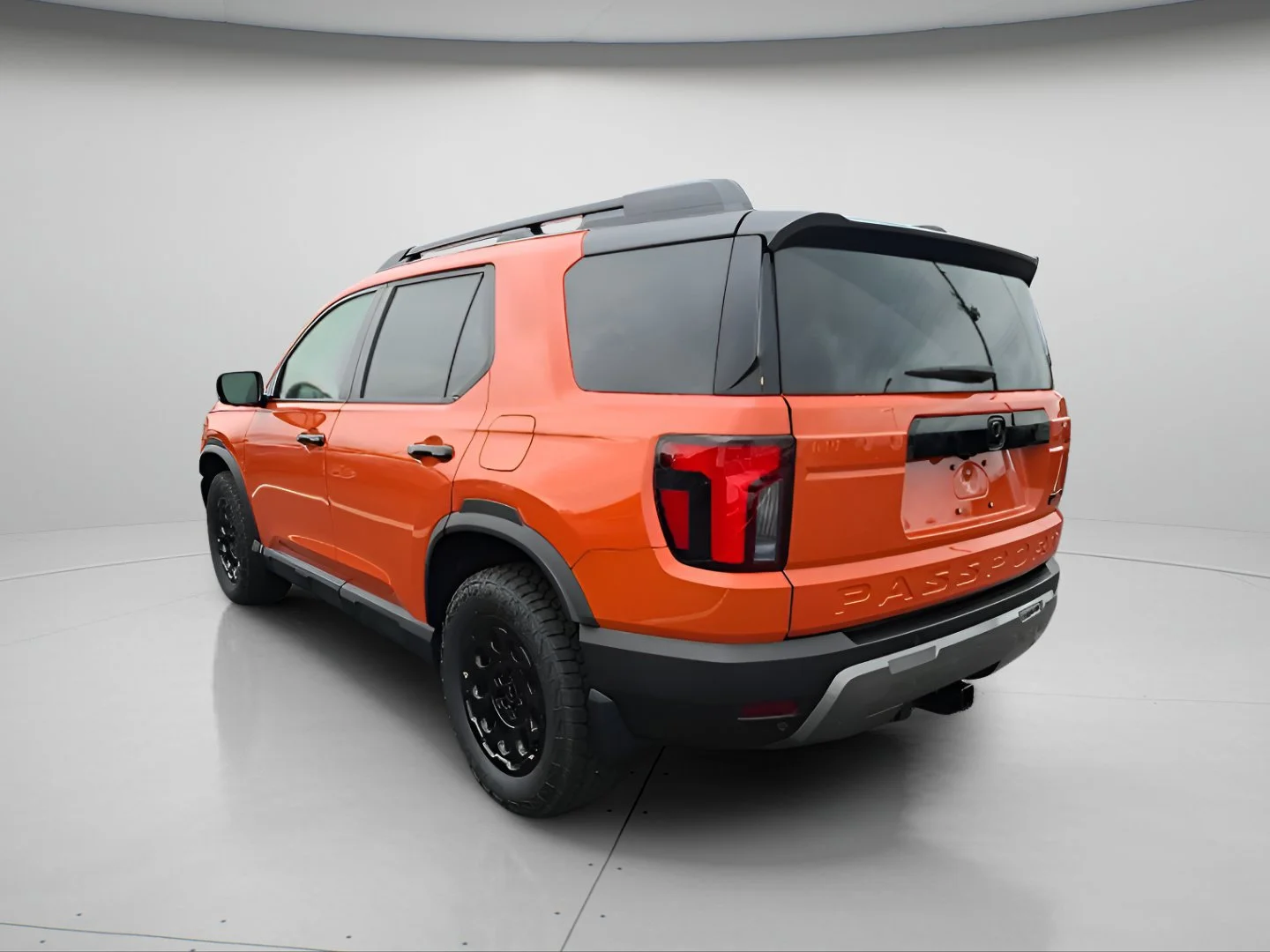 New 2026 Sunset Orange Honda TrailSport Elite Blackout image 4