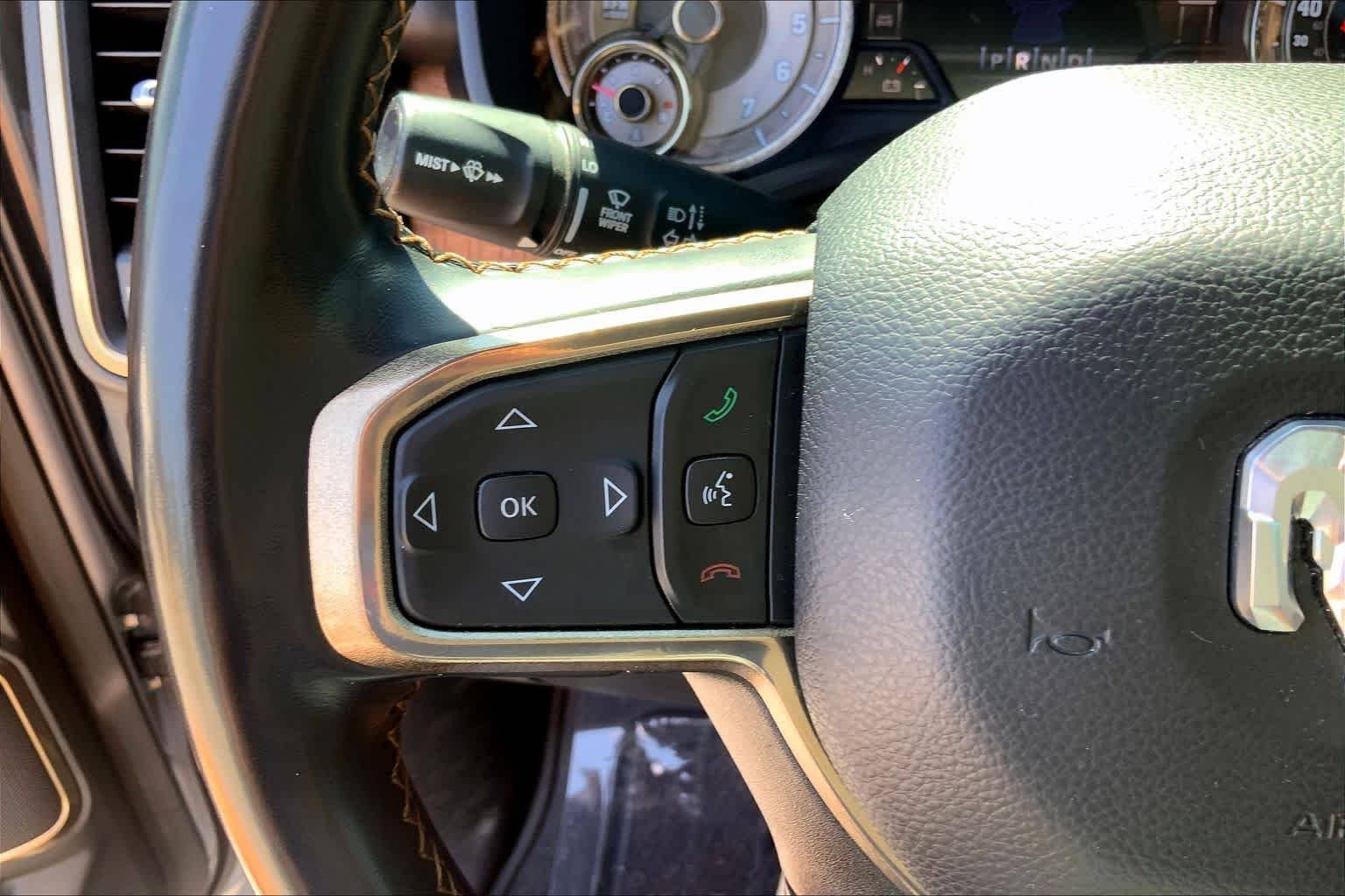 Used 2022 Billet Silver Metallic Clearcoat Ram Longhorn image 22