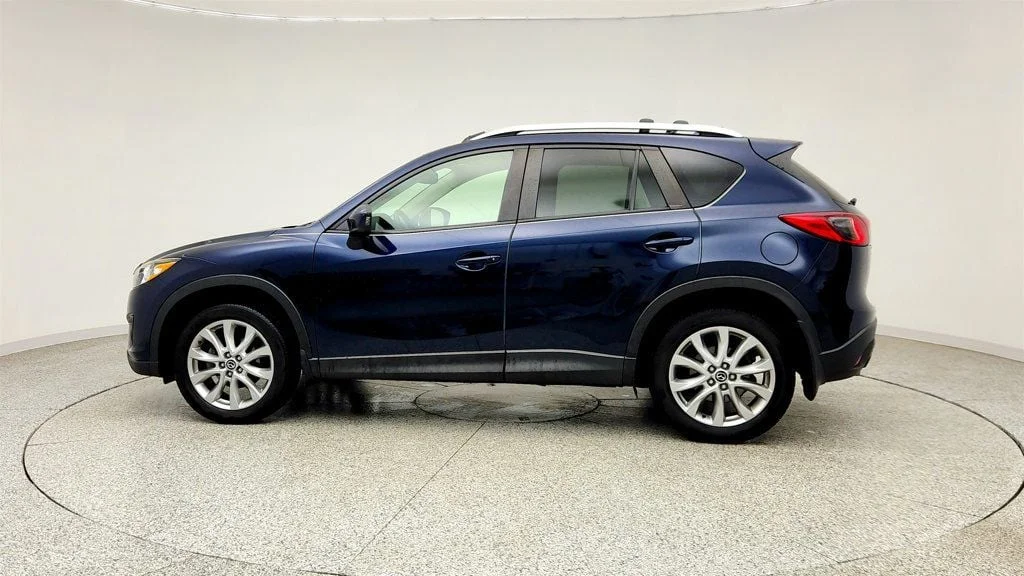 Used 2015 Deep Crystal Blue Mica Mazda AWD 4dr Automatic Grand Touring w/ Technology Package image 8