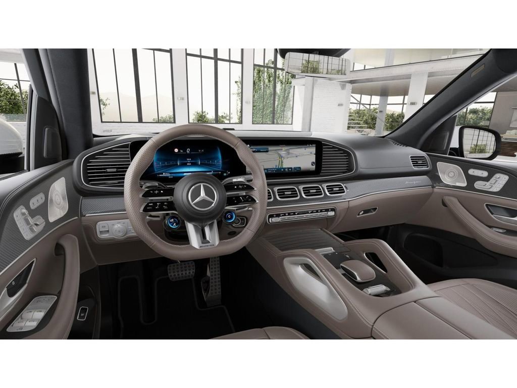 New 2026 MANUFAKTUR Moonlight White Metallic Mercedes-Benz AMG® GLS 63 4MATIC+ SUV image 45