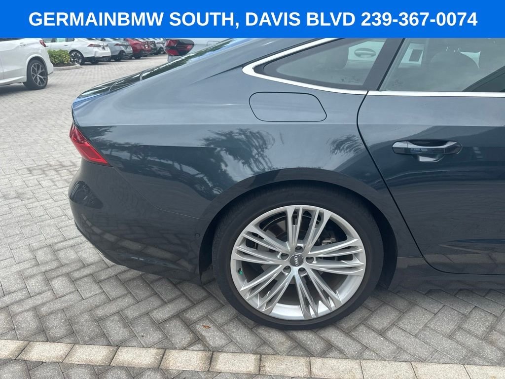 Used 2019 Triton Blue Audi 3.0T Premium Plus image 6