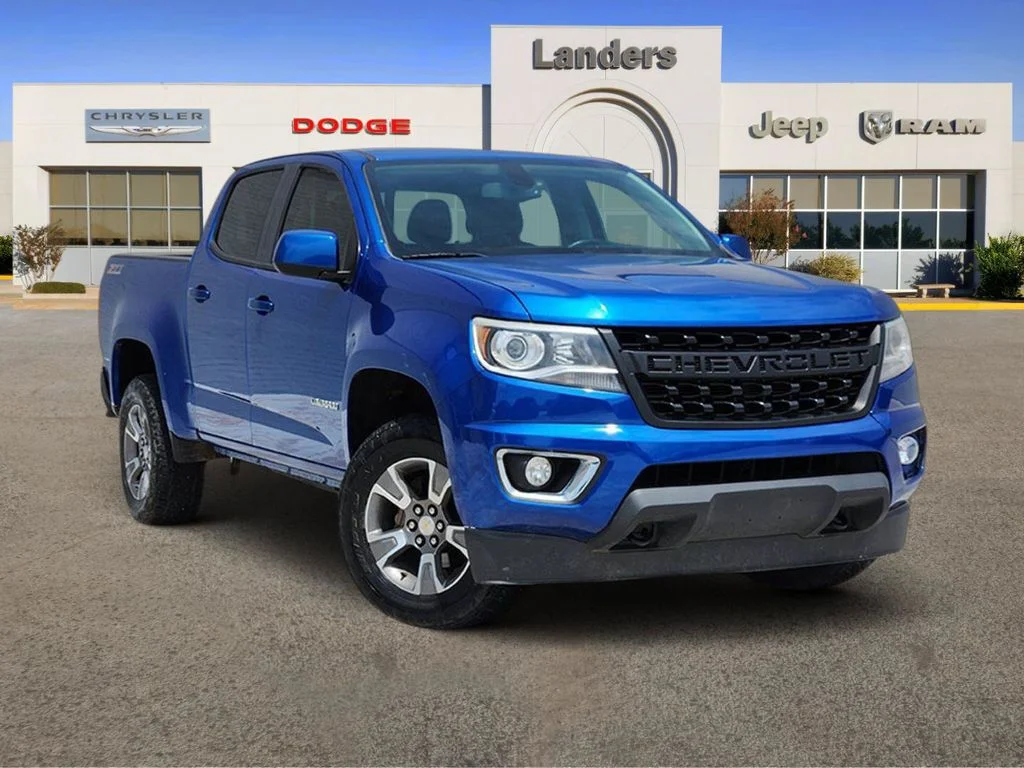Used 2020 Kinetic Blue Metallic Chevrolet 4WD Z71 image 1