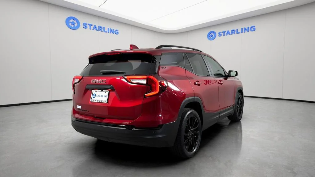 Certified Used 2023 Volcanic Red Tintcoat GMC SLE image 8