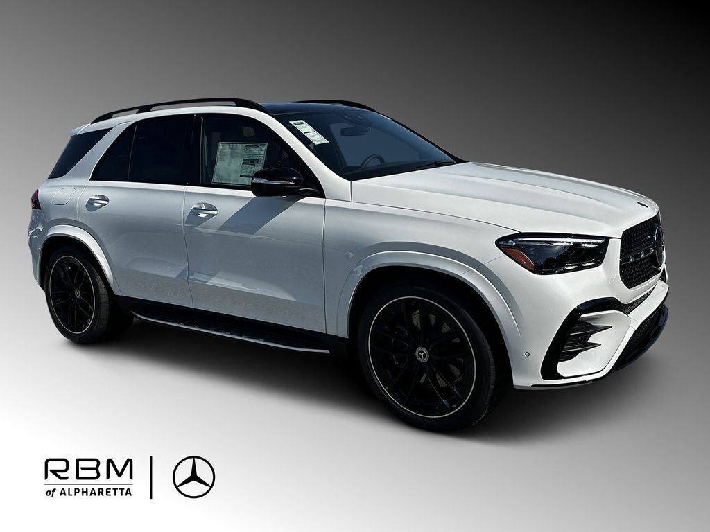 New 2026 MANUFAKTUR Moonlight White Metallic Mercedes-Benz GLE 450 image 1