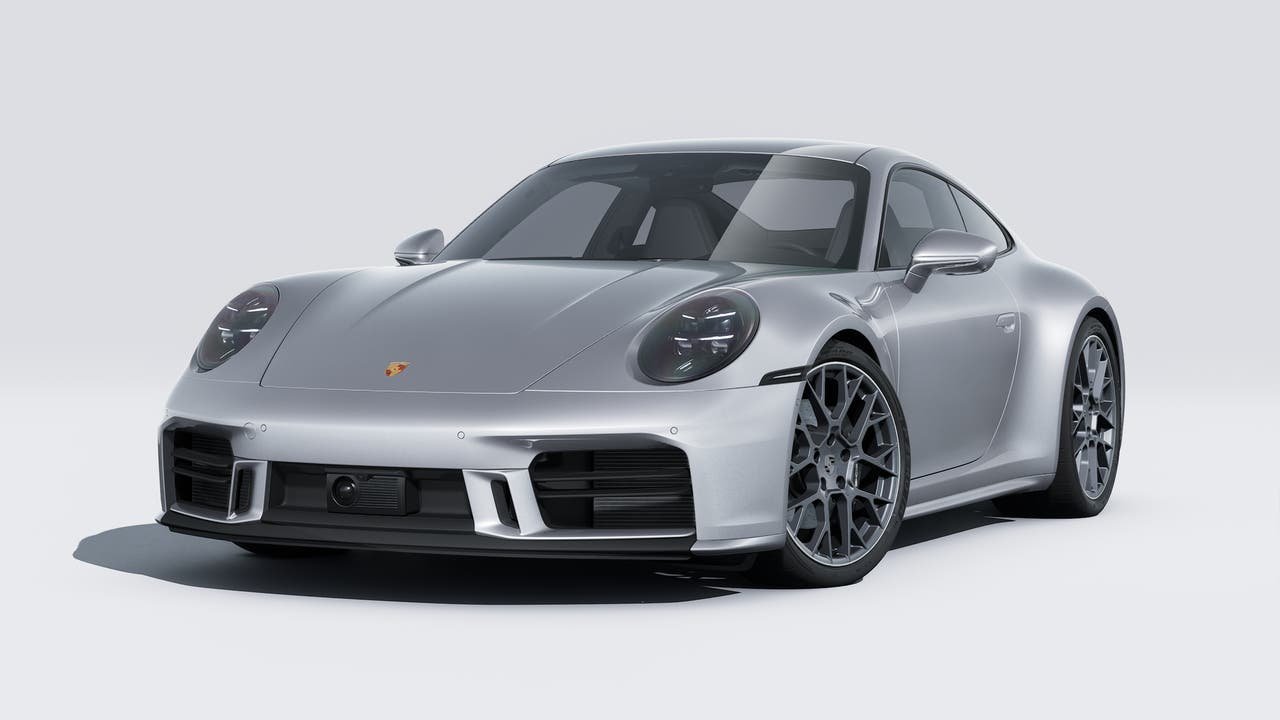 New 2027 Ice Grey Metallic Porsche Carrera image 1