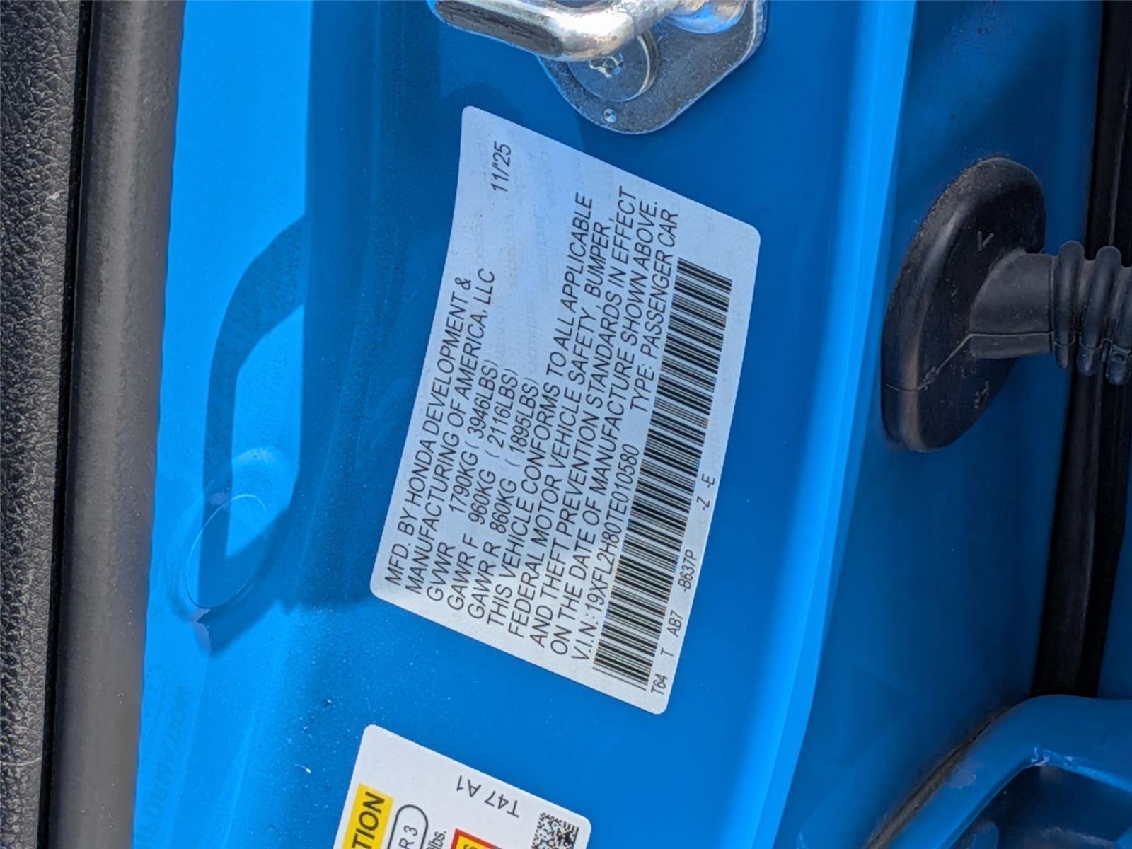 Used 2026 Boost Blue Pearl Honda Sport image 35