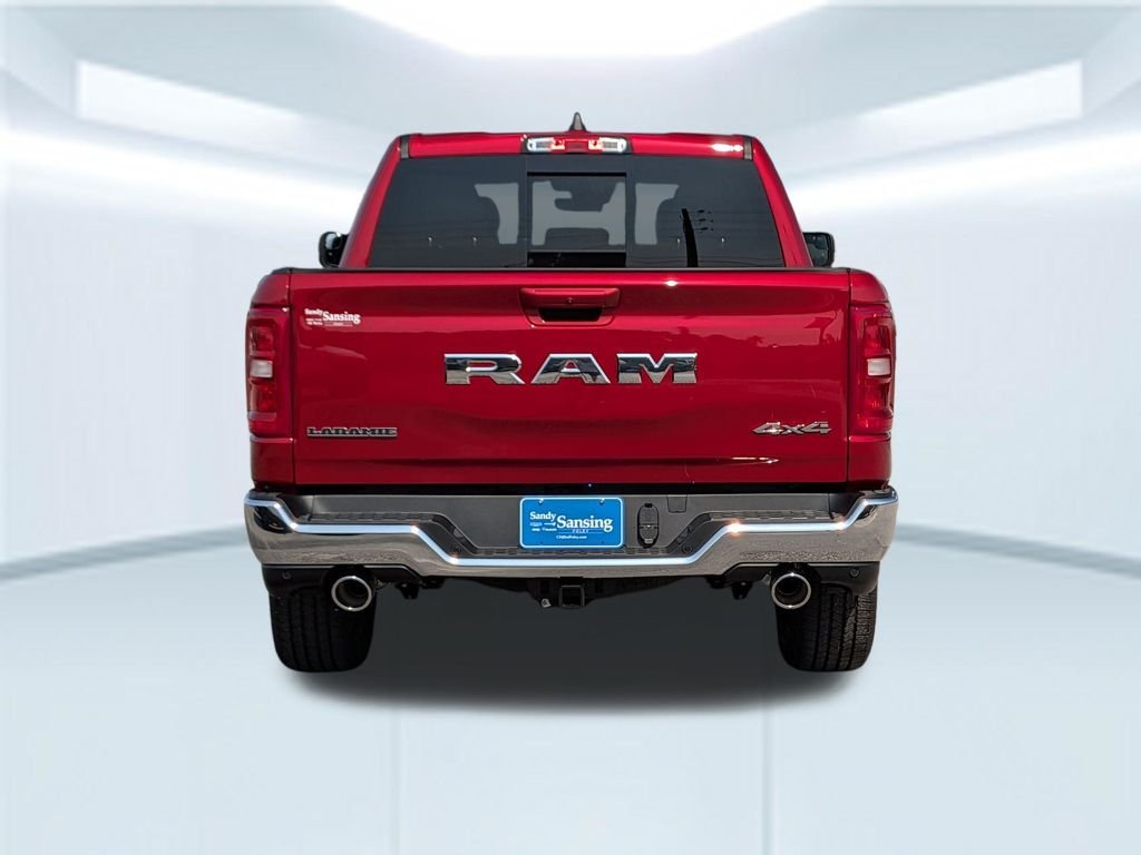 New 2026 Molten Red Pearl-Coat Exterior Paint RAM Laramie image 5