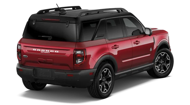 New 2026 Ruby Red Metallic Tinted Clearcoat Ford Outer Banks image 3