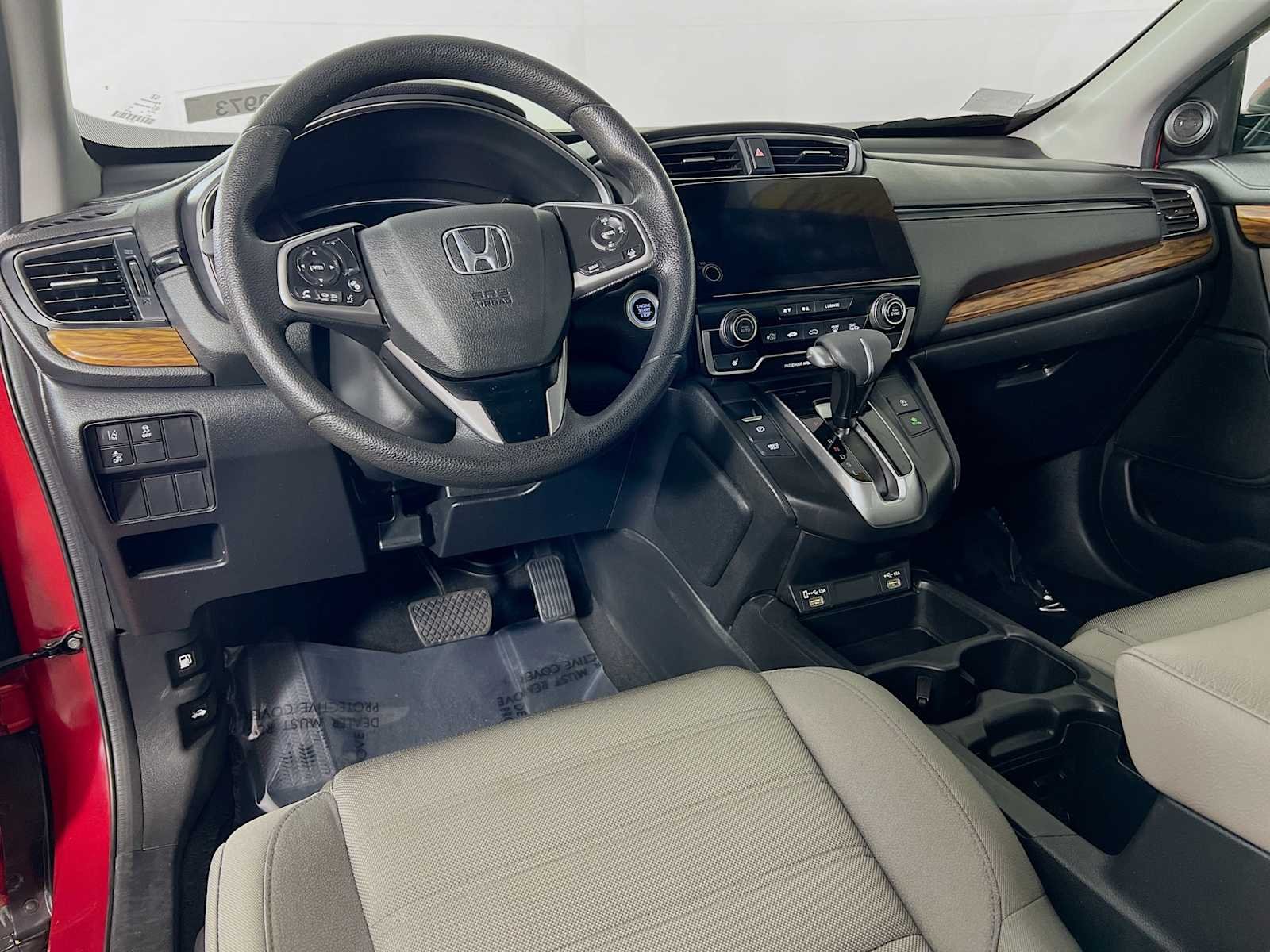 Used 2020 Radiant Red Metallic Honda EX image 9