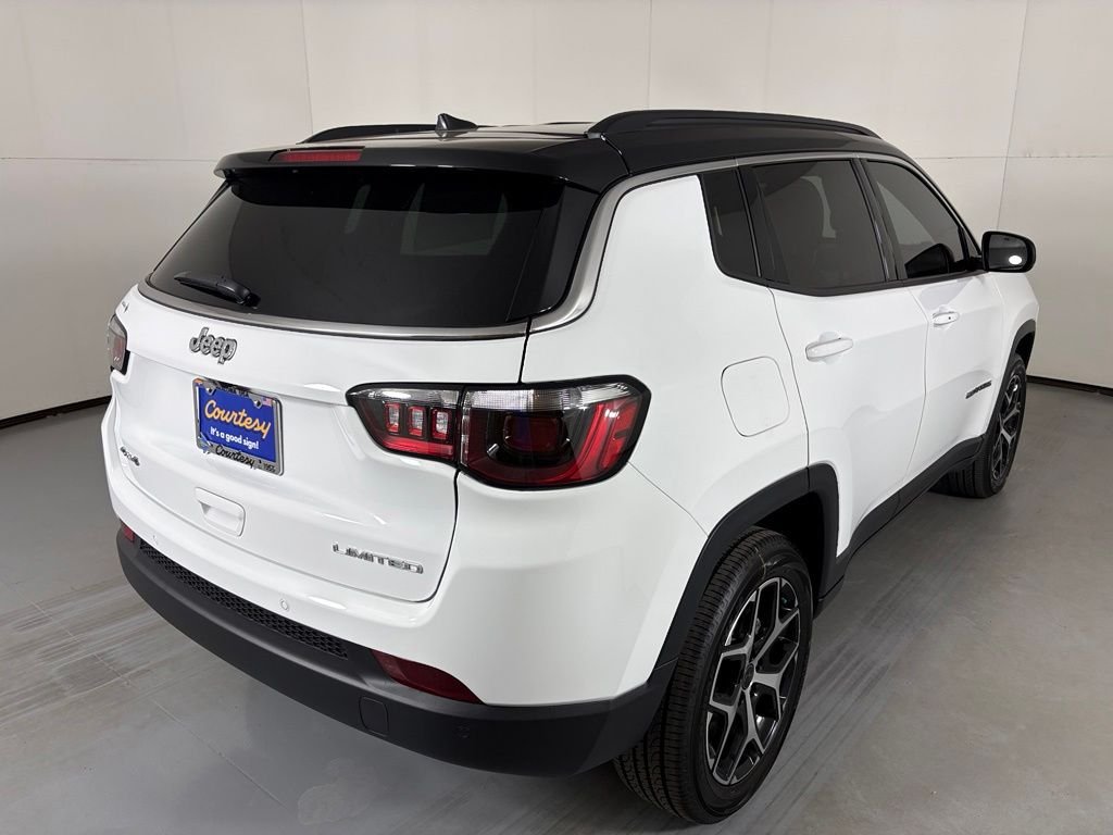 New 2026 Bright White Clear-Coat Exterior Paint Jeep Limited image 9
