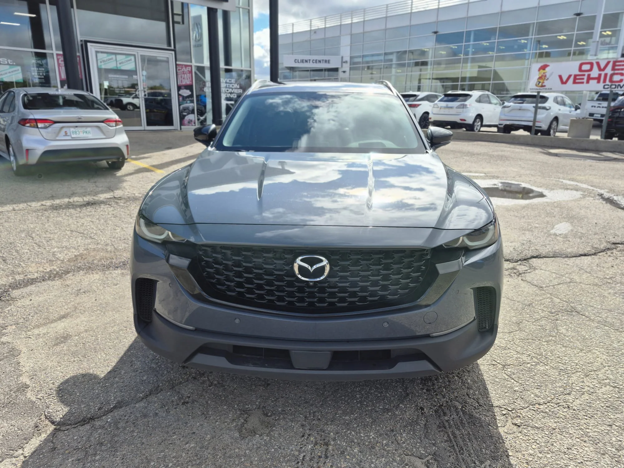 Used 2023 Polymetal Grey Metallic Mazda GT AWD*Cooled Leather | Pano Roof | Nav | 360 Cam | Htd Wheel | Adaptive Cruise | Lane Keep Assist image 4