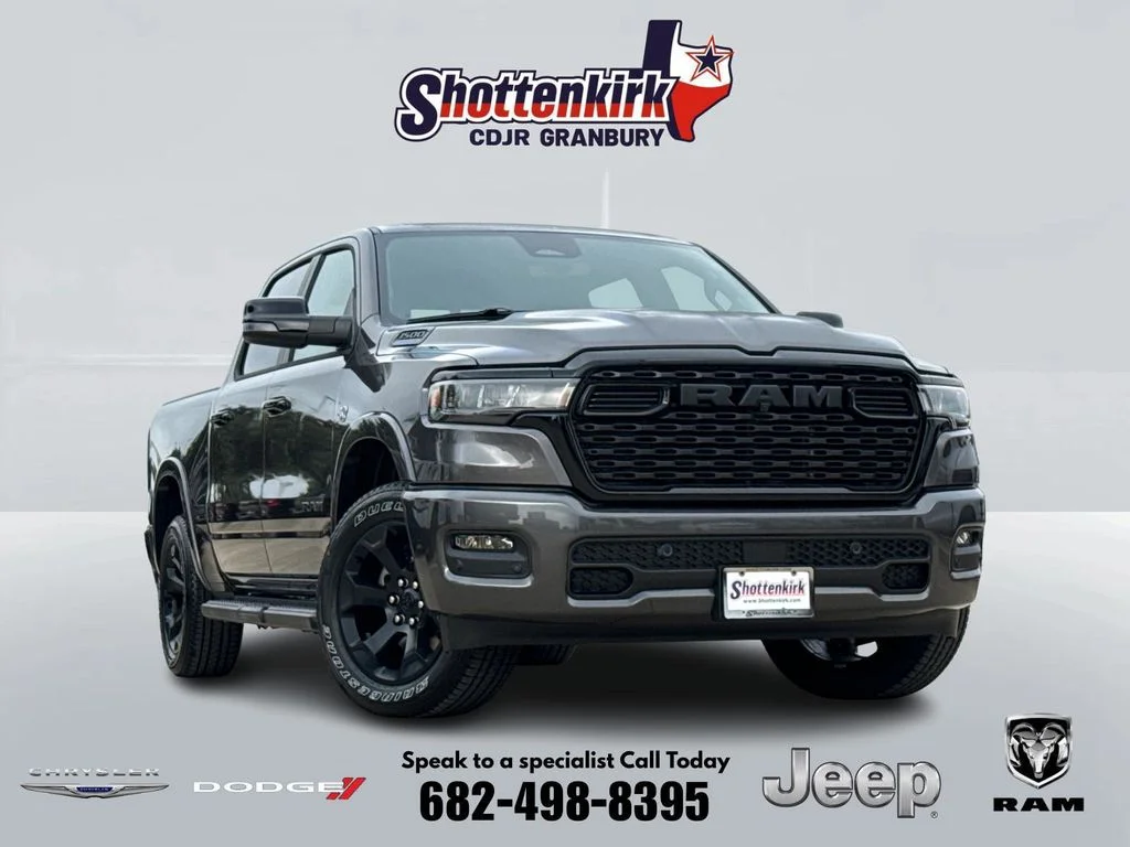 New 2026 Granite Crystal Metallic Clearcoat RAM Big Horn/Lone Star image 1