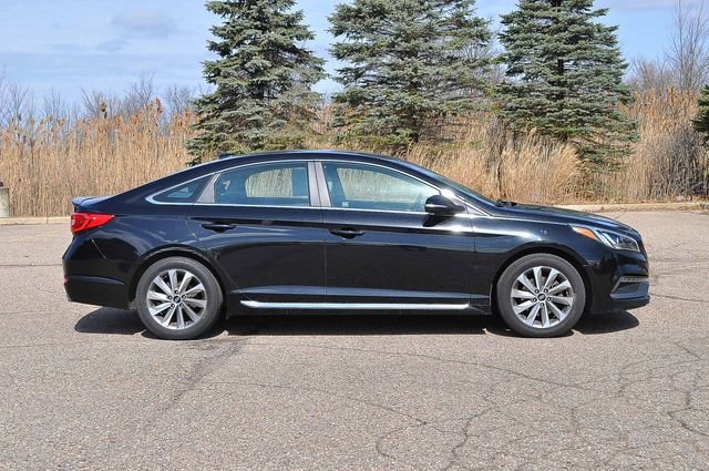 Used 2017 Hyundai Sonata Sport with VIN 5NPE34AF8HH538662 for sale in Canton, MI