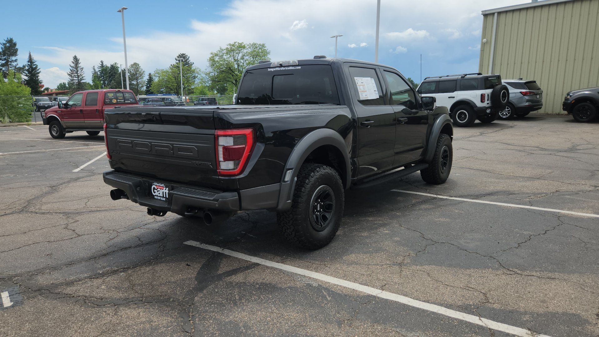 Used 2022 Black Metallic Ford Raptor image 14