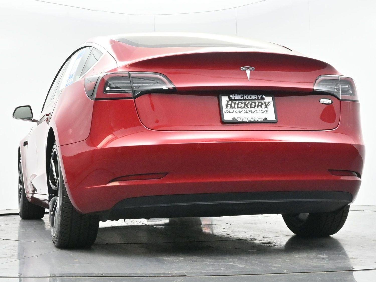 Used 2018 Red Multi-Coat Tesla Long Range Battery image 42