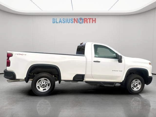 Used 2024 White Chevrolet Work Truck image 4